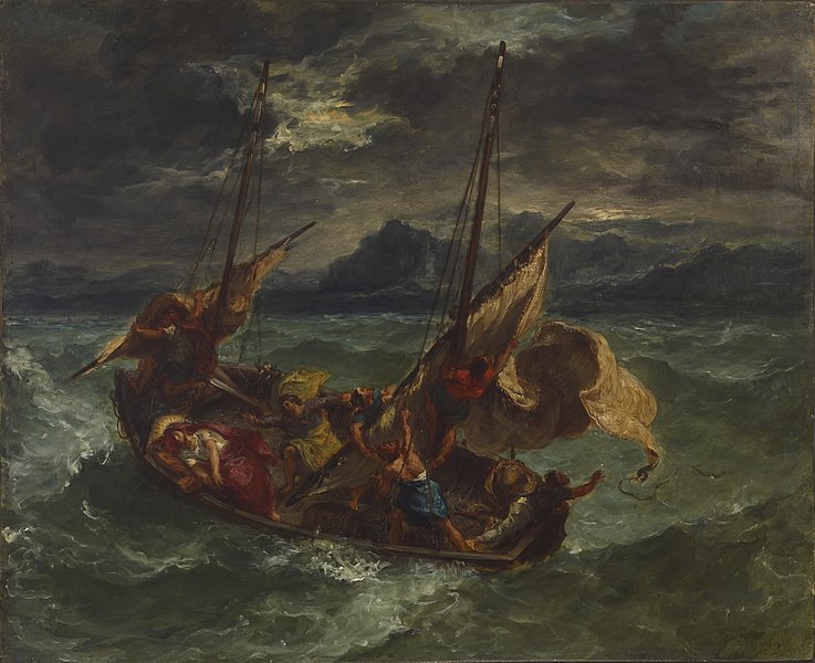 File:Eugène Delacroix - Christ on the Sea of Galilee - Walters 37186.jpg
