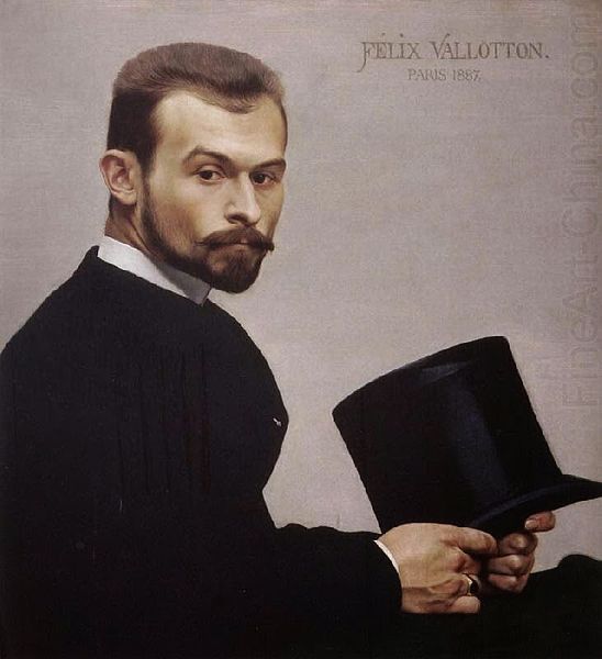 File:Félix Vallotton, 1887 - Félix Jasinski tenant son chapeau.jpg