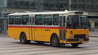 Der FBW 50U ist ein Linienbusmodell, das auch für die Beförderung von Postsachen gedacht war.