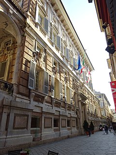 Palazzo Doria-Tursi, Genoa City Hall. Facciata Palazzo Doria Tursi 02.JPG