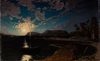Landscape in Moonlight, 1878