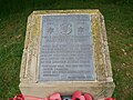 The Far East Prisoner of War Memorial in Danson Park, Bexleyheath.