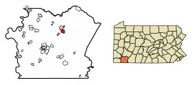 Localisation de South Connellsville