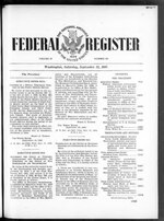 Thumbnail for File:Federal Register 1945-09-22- Vol 10 Iss 187 (IA sim federal-register-find 1945-09-22 10 187).pdf