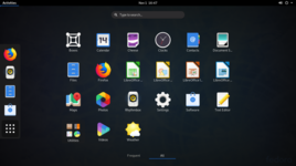 Fedora 31 Workstation avec GNOME 3.34.