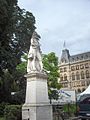 Statue in Rathauspark, Vienna