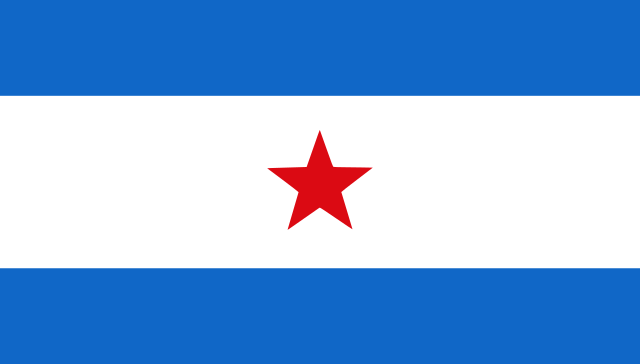 דגל ניקרגואה בתקופת שלטונו של ויליאם ווקר