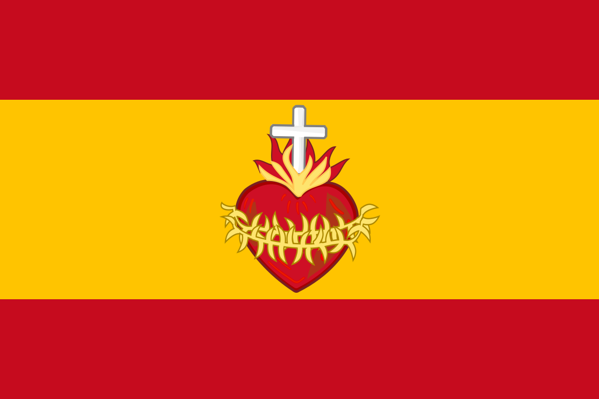 Sacred Heart Flag