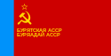Flag of Buryat ASSR (1978).svg