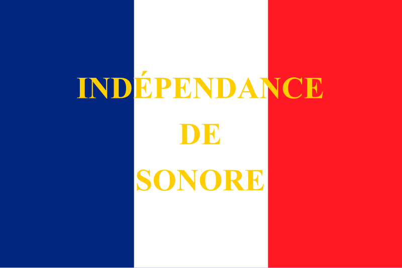 File:Flag of the Republic of Sonora (Raousset-Boulbon).svg