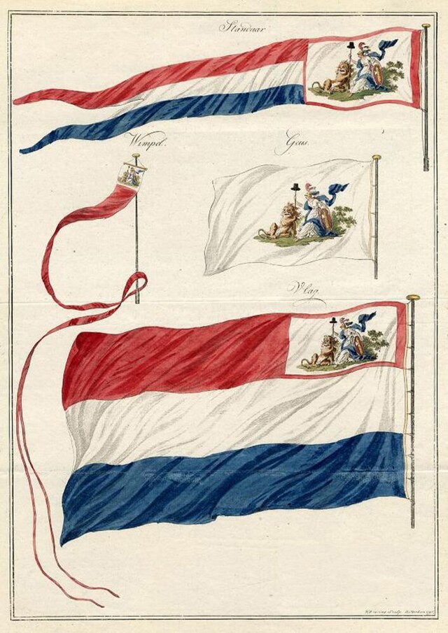 flagi Republiki Batawskiej