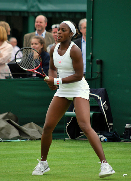 Stephens at the 2012 Wimbledon Championships