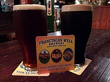 Beers sold at Franciscan Well Franciscan Well Brewery, Cork.jpg