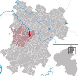 Freilingen - Carte