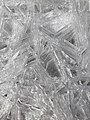 * Nomination A close-up of frost --Angry Red Hammer Guy 01:32, 12 April 2021 (UTC) * Decline  Oppose Several areas are out of focus. For a flat, static subject, sharpness across the frame is expected. If this is frost in a window, the Category should be made more specific. --Tagooty 02:31, 12 April 2021 (UTC)  Comment Thanks. This frost is on pavement, and I have now altered the description to reflect this. --Angry Red Hammer Guy 03:11, 12 April 2021 (UTC)