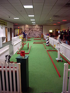 Indoor golf