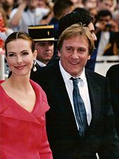 Gérard Depardieu et Carole Bouquet en 2001.