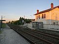 Français : Gare de Gauriaguet, Gironde, France