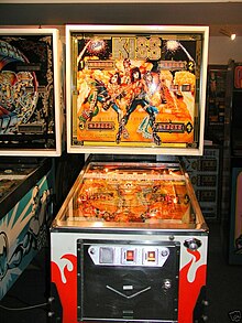 kiss tabletop pinball machine