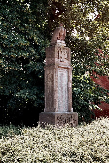 Gerwisch (Biederitz), das Kriegerdenkmal