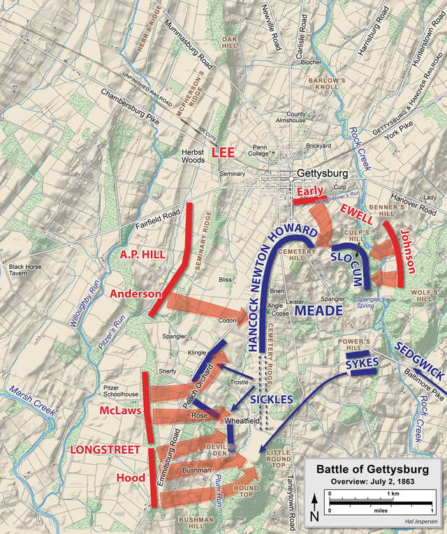 July 2nd at Gettysburg Pt. 4: The Confederate Storm at Devil's Den