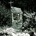 Grabzeichen des bayerischen Ministerpräsidenten Alfons Goppel, München Waldfriedhof