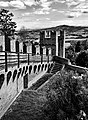 Gradara (PU) - Rocca Malatestiana, XIV-XV sec., cinta muraria e camminamenti