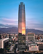 Der Große Turm in Santiago