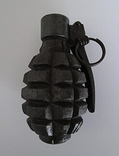 Defensive grenade wz. 33 fragmentation grenade