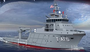 Artist impression of Navajo-class towing, salvage and rescue ship