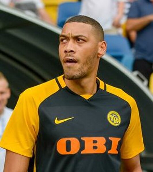 Hoarau with Young Boys in 2017