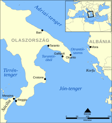 Fájl:Gulf_of_Taranto_map_hu.svg