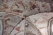 English: Fresco in Hästveda church