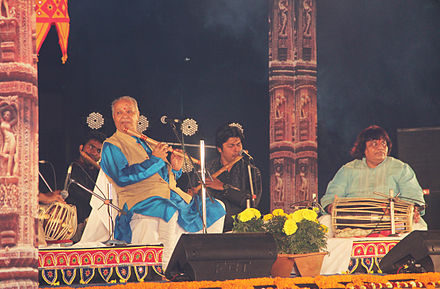 Pandit ji Performing at Rajarani Music Fest 2015, Bhubaneswar, Odisha
