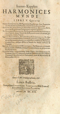 Ensimmäisen painoksen nimilehti (1619)