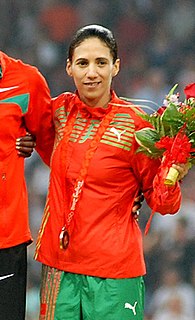 <span class="mw-page-title-main">Hasna Benhassi</span> Moroccan middle-distance runner