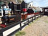 A train of the Hastings Miniature Railway at the Rock-a-Nore station in 2011