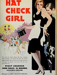 <i>Hat Check Girl</i> 1932 film