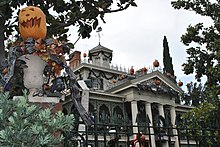 Disneyland's Haunted Mansion Holiday Haunted Mansion, Disneyland, CA.jpg