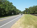 SR 20, looking west outside the Hawthorne Cemetery.