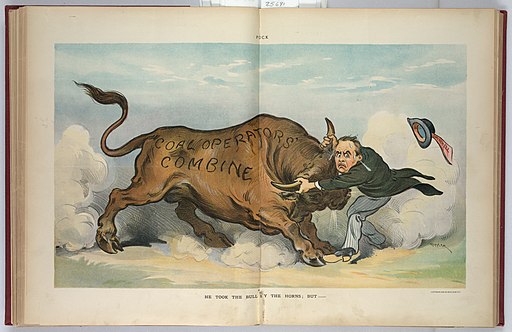 He took the bull by the horns; but- - Keppler. LCCN2010652173