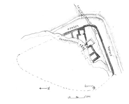 Heidenburg Oberstaufenbach Plan