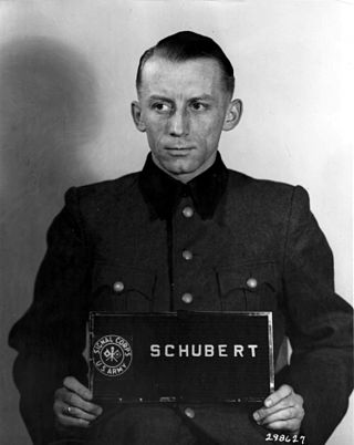<span class="mw-page-title-main">Heinz Schubert (SS officer)</span> SS officer (1914–1987)