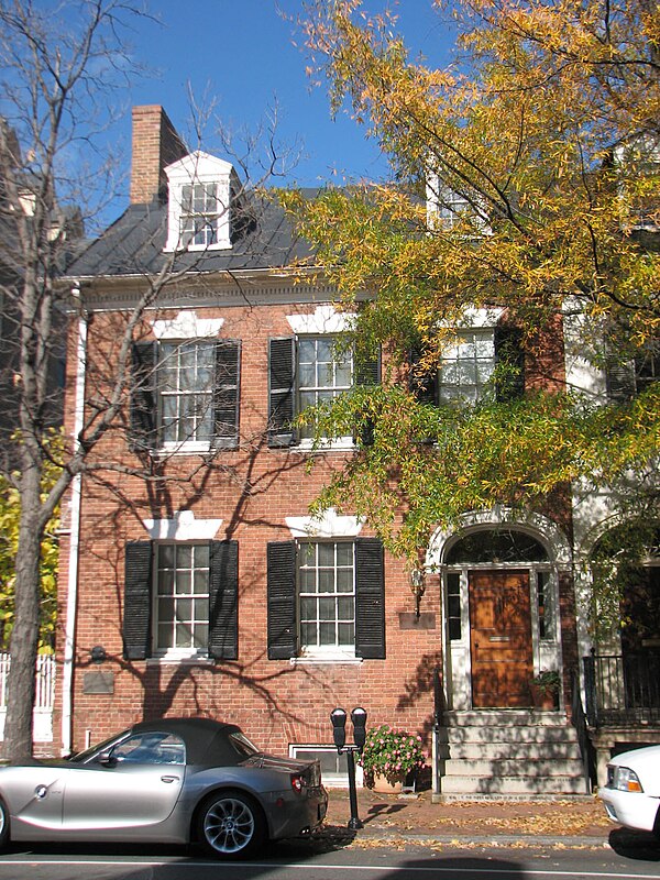 Lee's house in Alexandria, Virginia