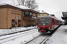 Stellwerk Hersbruck rechts Pegnitz mit VT 610