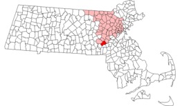 Holliston - Carte