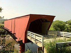 Illustrativt billede af varen Holliwell Covered Bridge