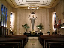 The 1965 renovation was designed by architect George J. Sole HolyFamilyInt1.jpg