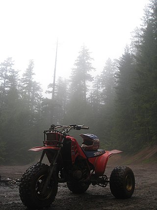 <span class="mw-page-title-main">Honda ATC250R</span> Three-wheeled ATV produced by Honda in the 80s