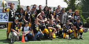 Haifa "Real Housing" Underdogs team, 2008 IFL 3rd 2009 08.jpg